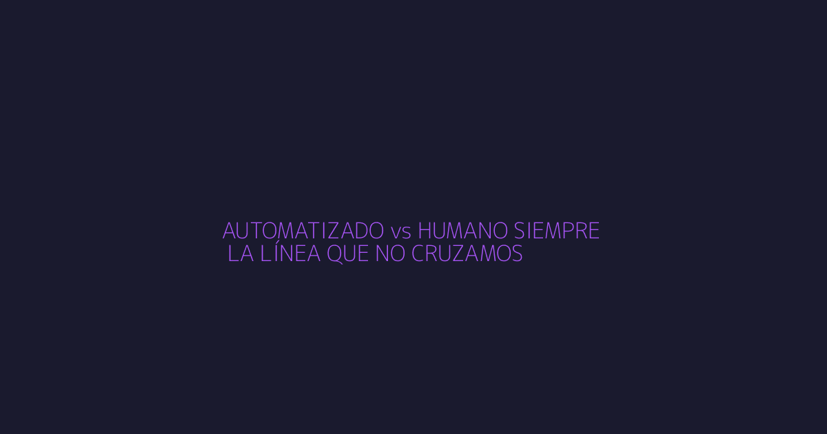 División entre tareas automatizadas y tareas que permanecen humanas